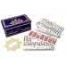 Double 12 Dominoes in Tin